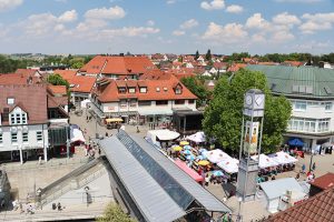 der Löwen-Markt in Weilimdorf. Foto: Hans-Martin Goede